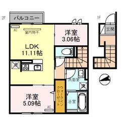 モンブルクの物件間取画像